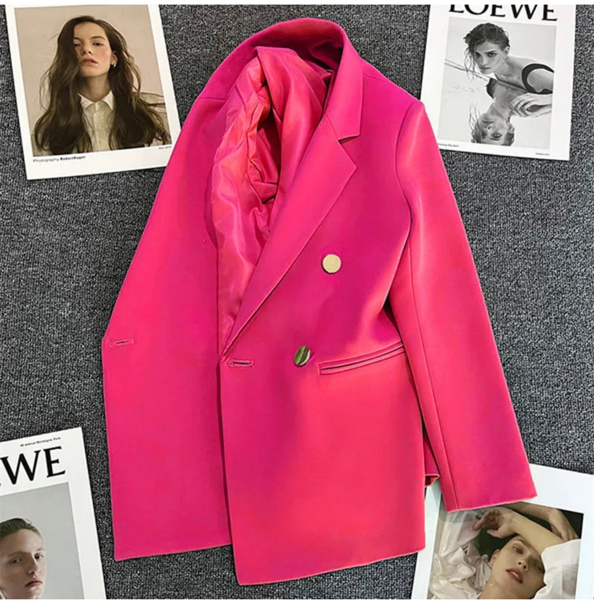 Pink Blazer