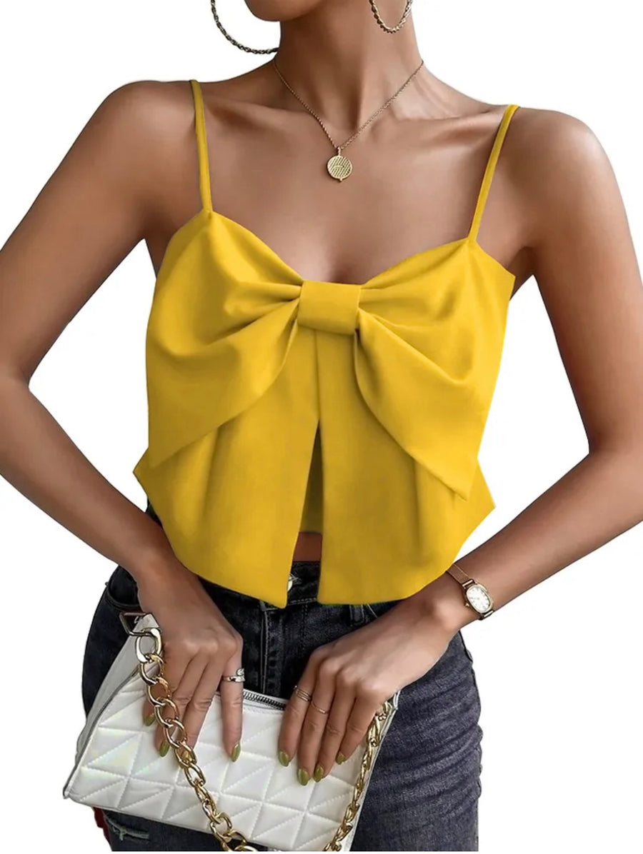 Women Fashion Bow Camisole