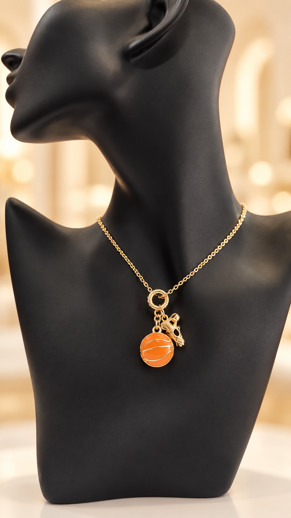Basketball Necklace